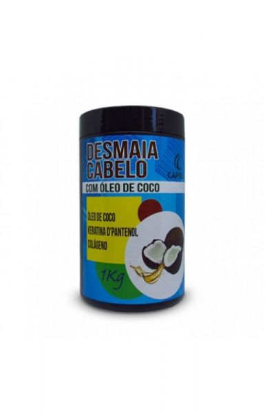 Desmaia Cabelo com oleo de coco Capelli