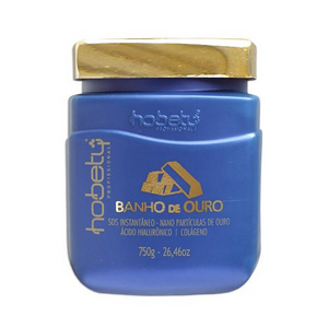 Mascara Banho de Ouro Hobety 750 gr