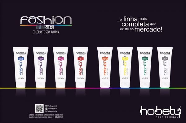 Tonalizante Fashion Hair Blue Hobety 100g