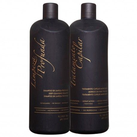Kit Escova Inteligente Ghair Marroquina 2x1.000 ml